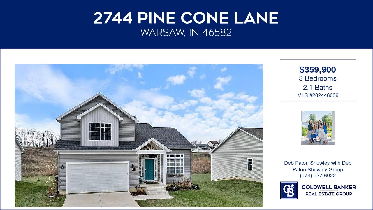 2744 Pine Cone Lane, Warsaw, Indiana Homes for Sale | www.coldwellhomes.com