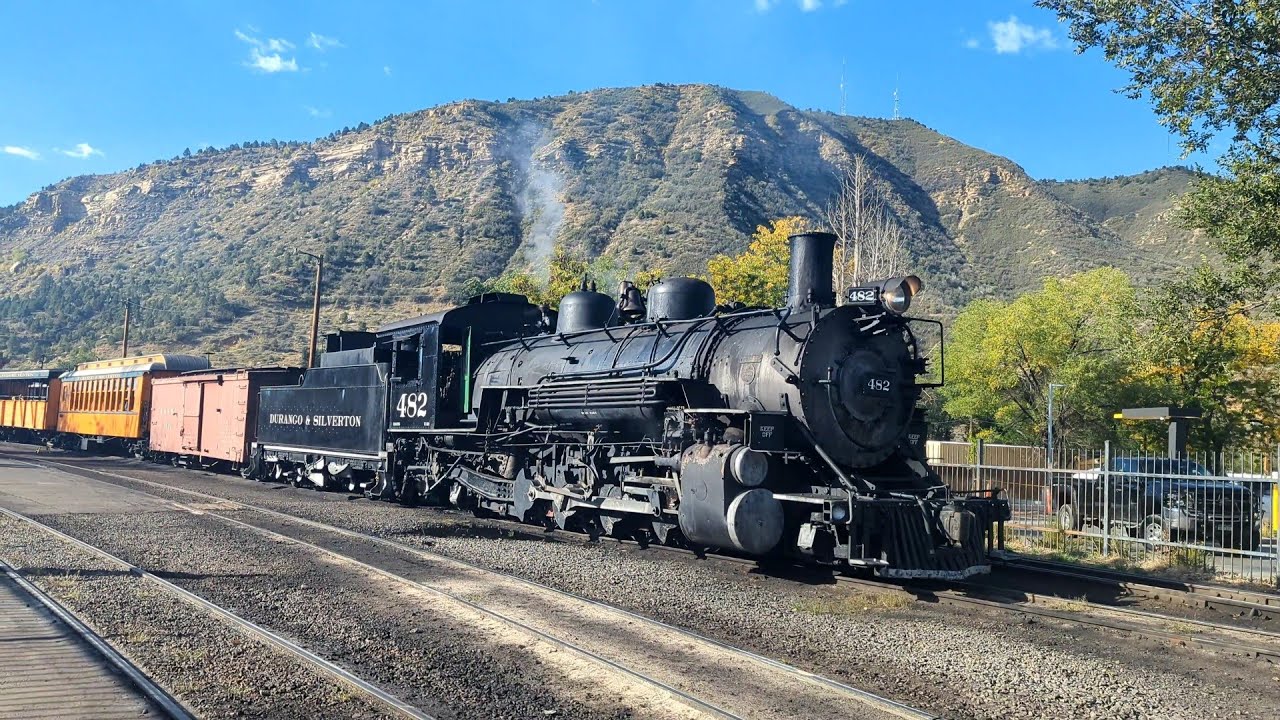 Durango and Silverton Train Compilation 2022 12 Min - 4K60