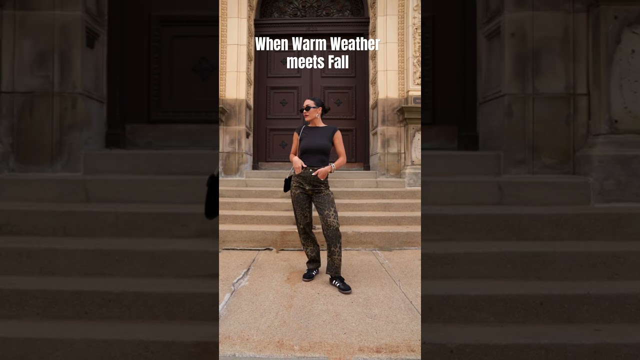 Do you live in a warm state during Fall? #fall #falloutfits #activeandfit #fashiontrends #ootd