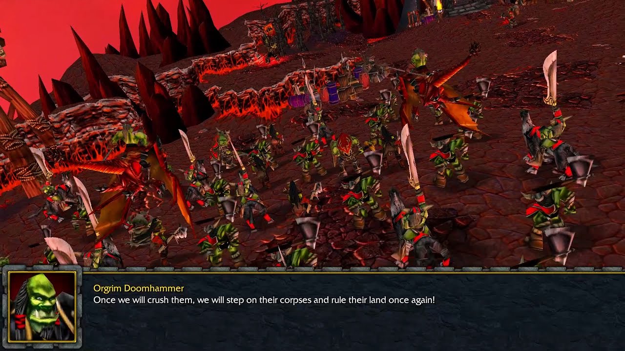 Orgrim Doomhammer Kills Anduin Lothar In Close Combat