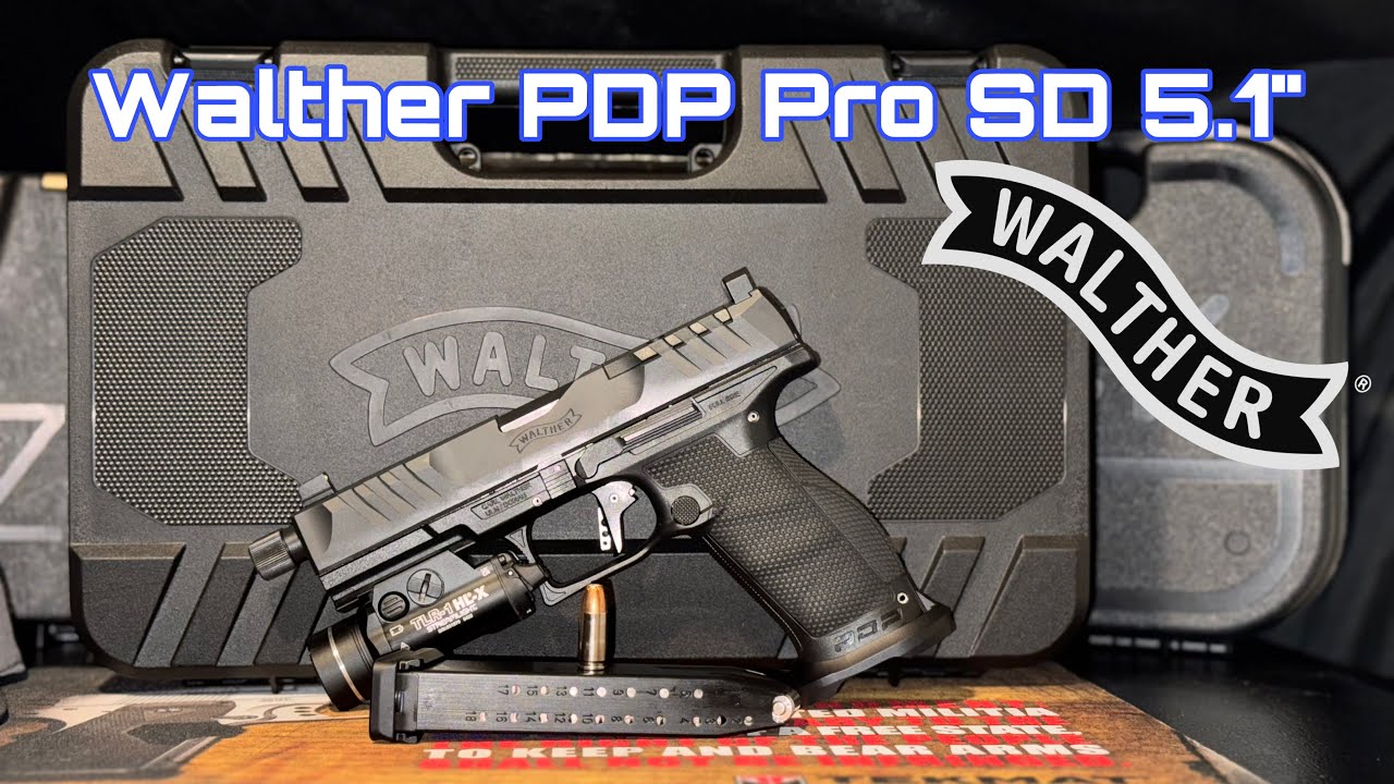 Walther PDP Pro SD 5.1” First Shots & Impressions