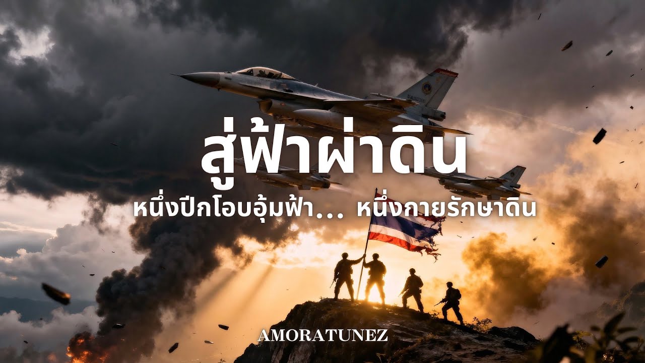 สู้ฟ้าผ่าดิน - Amoratunez | บทเพลงแห่งศรัทธา แด่ผู้กล้าและปีกเหล็กพิทักษ์ไทย