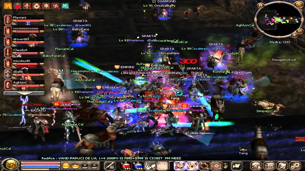 Metin2 Ro Hydra SPARTA vs SINSHO MACEL 2012 v4