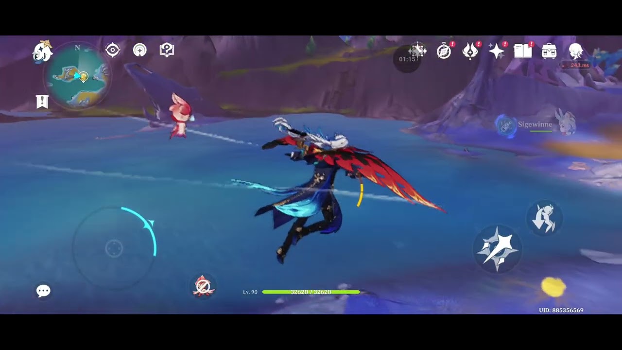 Genshin Impact Relaxing Roam: Simple Exploration Gameplay