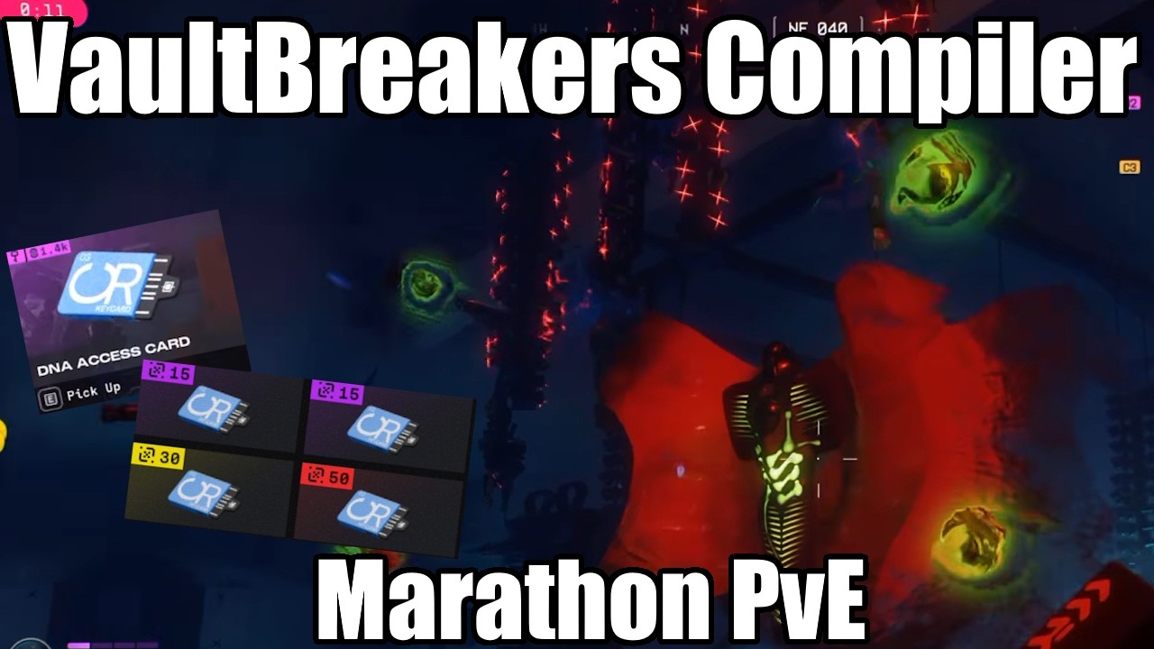 How to get to the Compiler in Vault Breakers | Full Run to Vault 7 & 6 | Marathon PvE Explained