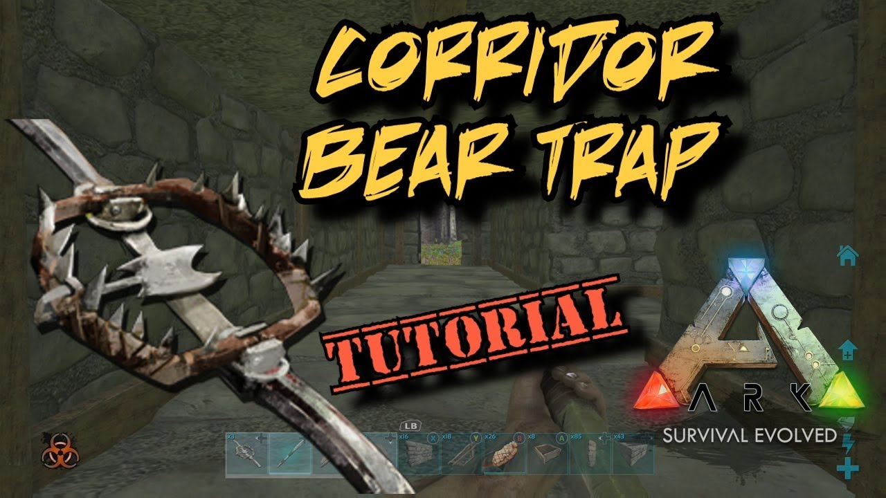Bear Traps for Base Defence - Ark Survival Evolved