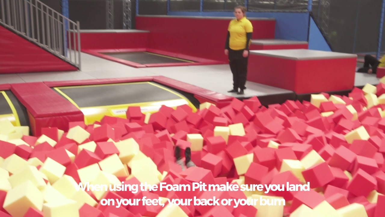 Red Kangaroo Trampoline Parks - Safety Briefing