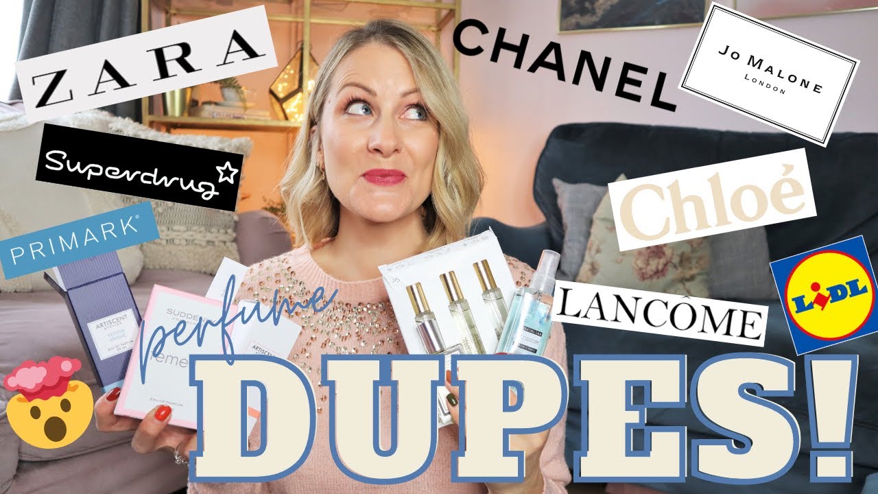 THE BEST HIGH STREET PERFUME DUPES; Primark Vs Jo Malone Superdrug Vs Chanel Lidl Vs Chloe, Zara etc