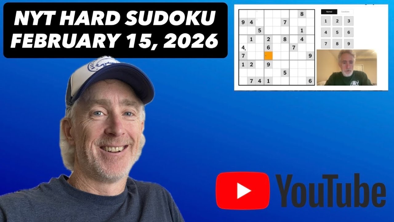 Let's CRACK the NYT Hard Sudoku! [February 15, 2026] Walkthrough Solution