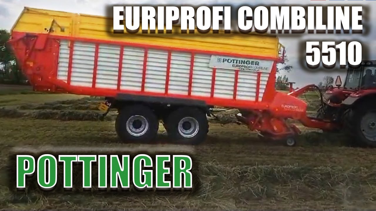 Nowoczesna Przyczepa Samozbierająca – Pottinger Europrofi 5510 | ROLMECH