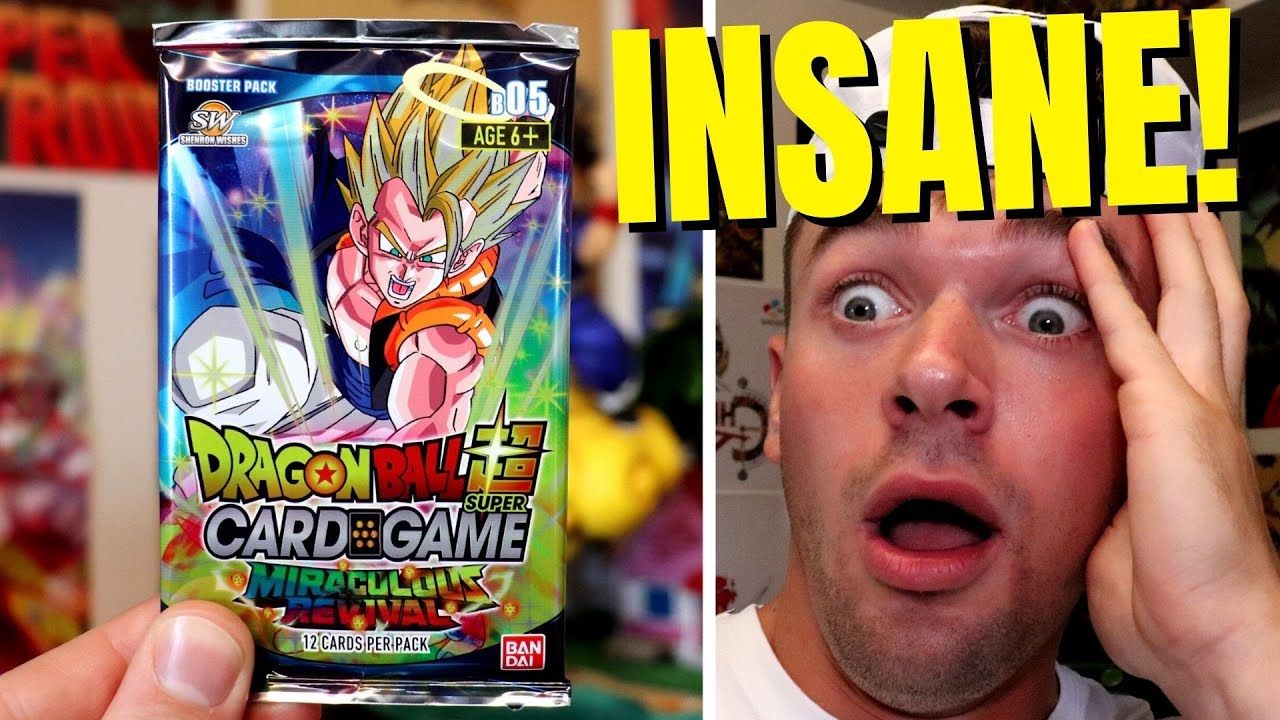 These Dragon Ball Super Miraculous Revival packs Were INSANE!