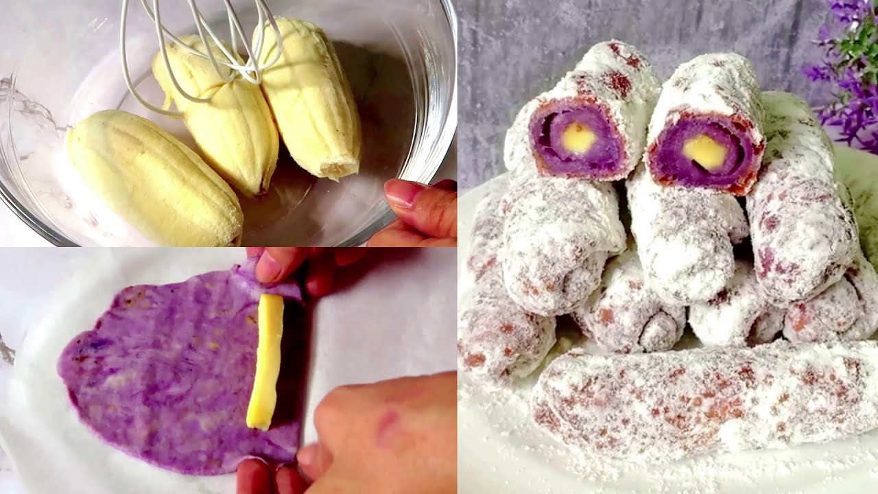 Introducing An Irresistible Banana Recipe: Saba Ube Cheese Sticks - A Hit Among All Ages!