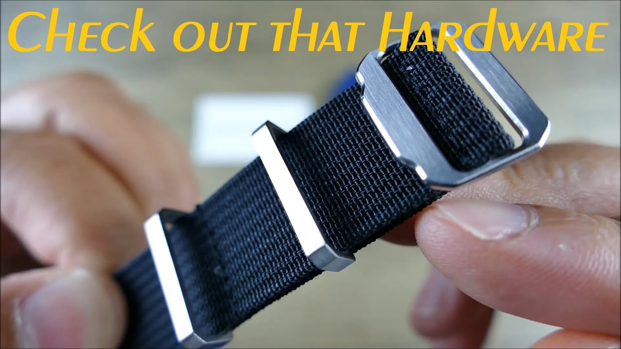 On the Wrist, from off the Cuff: Spring Made – Micro-Adjustable nylon watch straps w/Epic Hardware