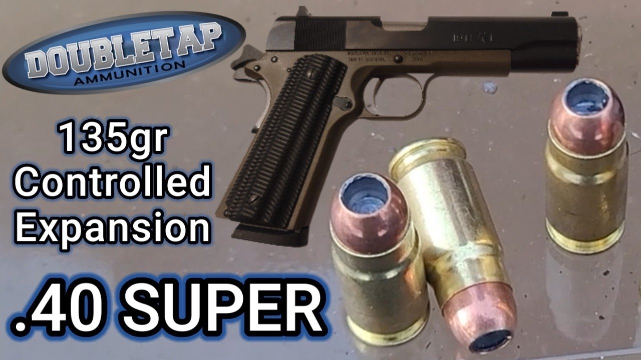 40 SUPER Ammo Test Series: № 6 DoubleTap 135gr Controlled Expansion 5