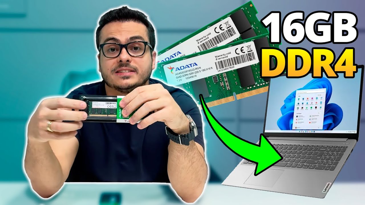 CONHE&Ccedil;A AS ADATA DDR4 SODIMM PRA MINI PC E NOTEBOOK - 3200MHZ - SAIBA QUAL COMPRAR