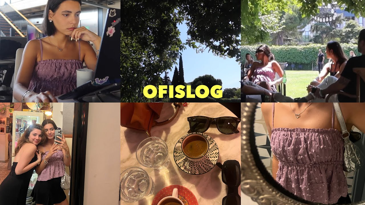 BİR OFİS GÜNÜM | yaptığım iş, ofis günlükleri, sosyal hayatım ~ VLOG