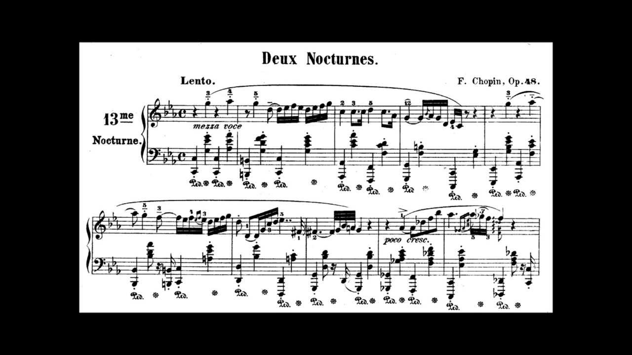 Chopin: Nocturne Op.48 No.1 in C Minor (Ashkenazy)