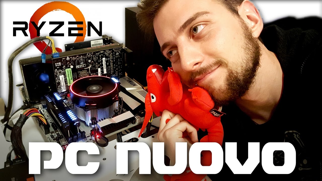 Il nuovissimo PC Ryzen di Lorenzo!