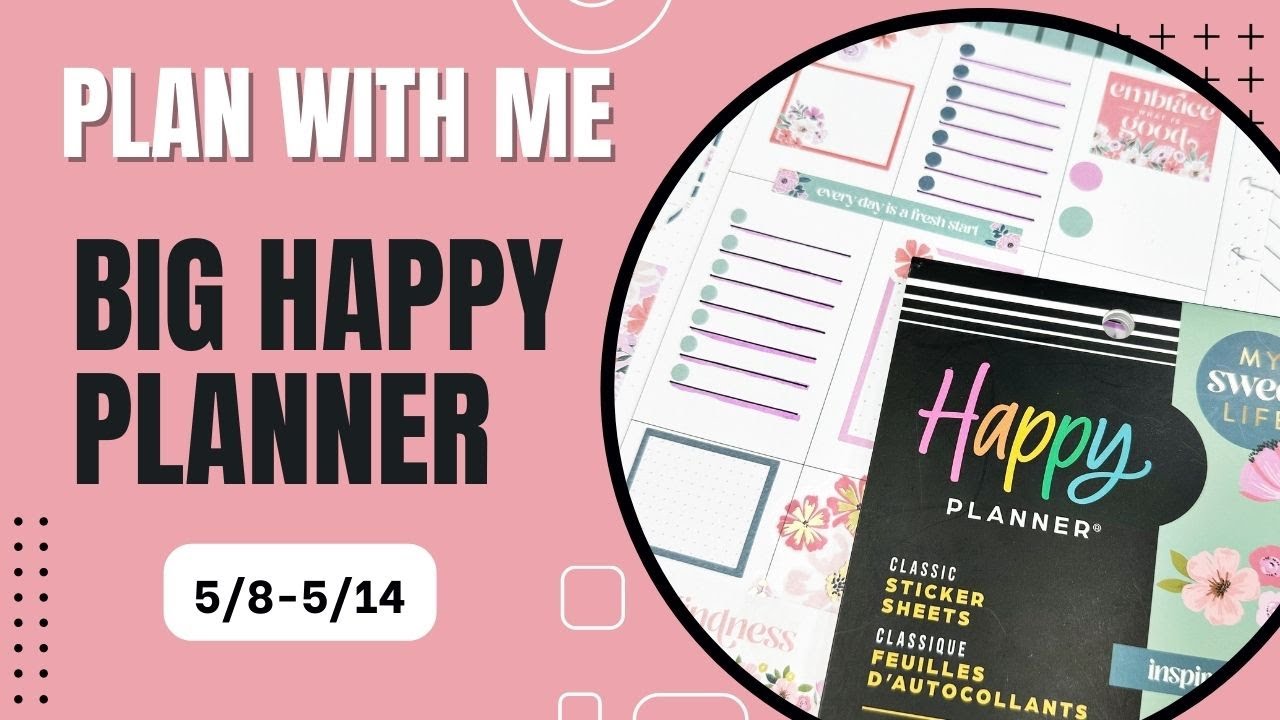PLAN WITH ME | BIG HAPPY PLANNER