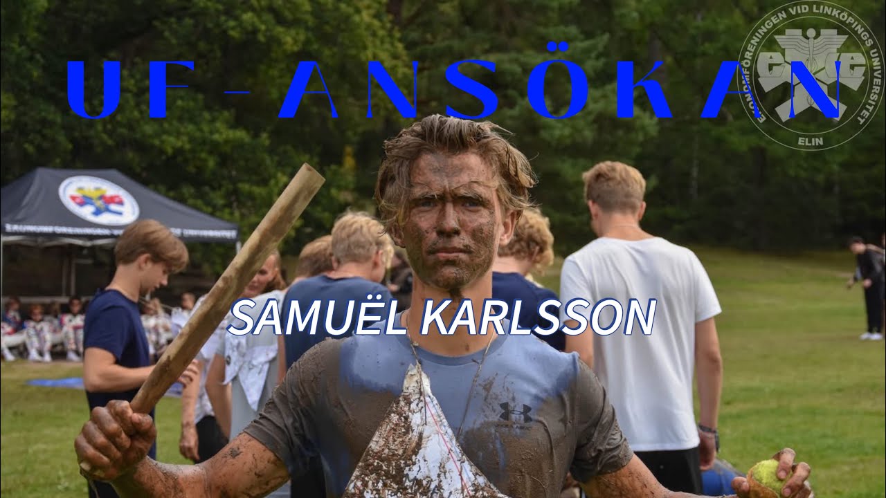 UF ANSÖKAN 2026 - SAMUËL KARLSSON
