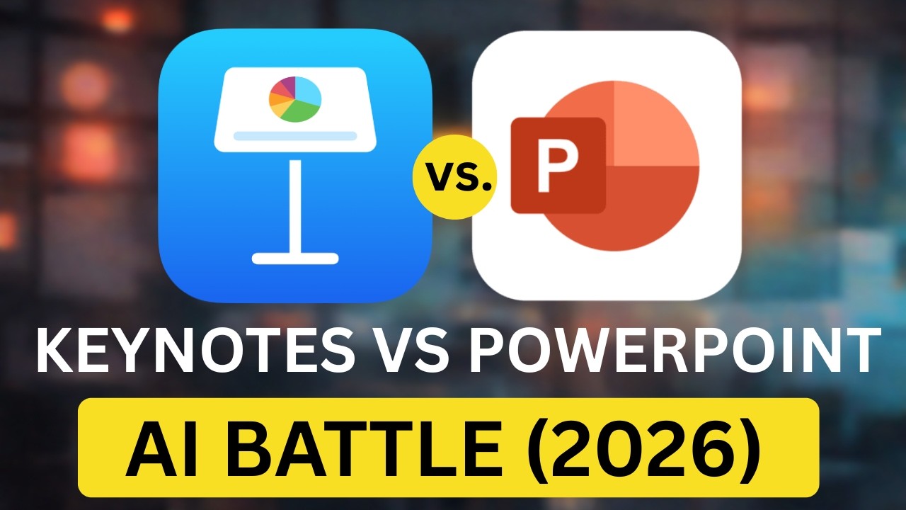 Apple Keynote vs Microsoft PowerPoint &mdash; Honest AI Comparison (2026)