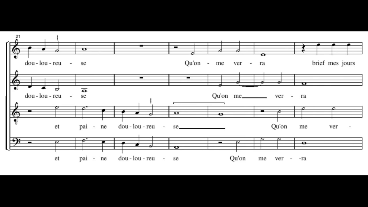 Josquin: Mille regretz - Hilliard