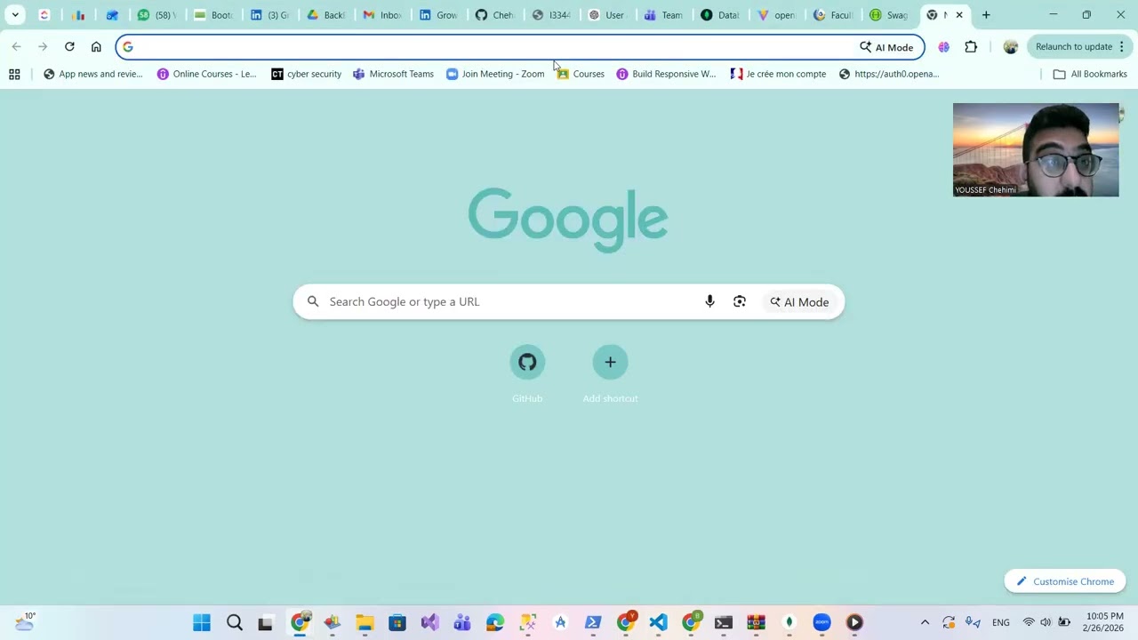 User Authentication api demo testing