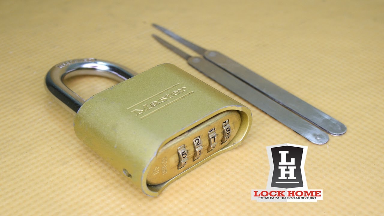 apertura rápida con bypass candado Masterlock 175