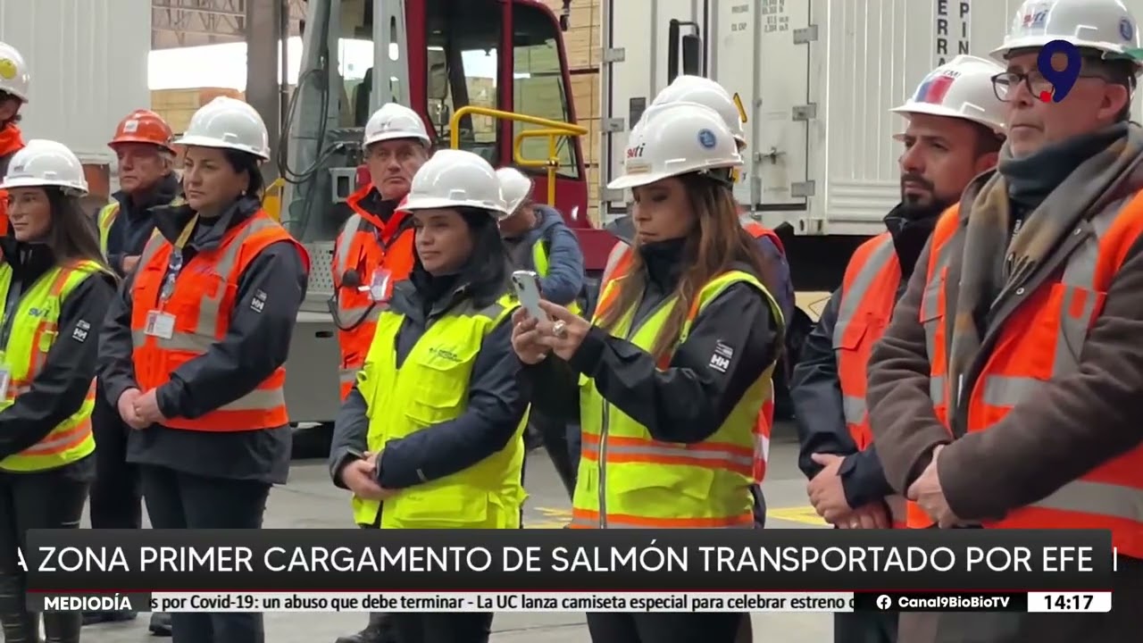 Llegó a la zona primer cargamento de salmón por EFE Sur