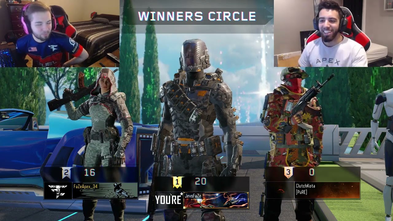FaZe Apex против FaZe Jev 1 на 1