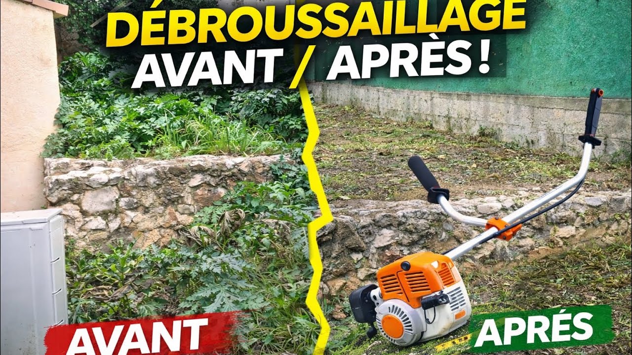 Terrain abandonné transformation INCROYABLE!