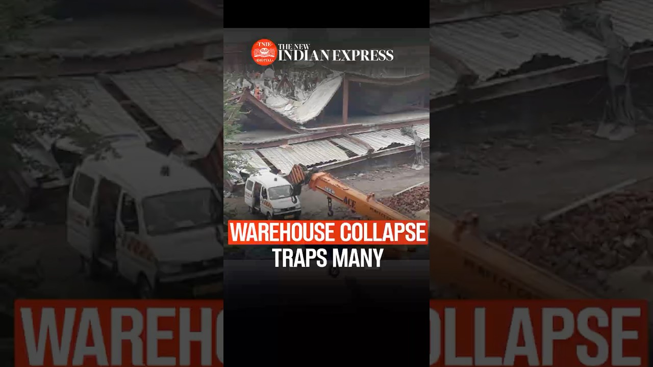 Dozens trapped as under-construction warehouse collapses in Kolkata; rescue efforts underway