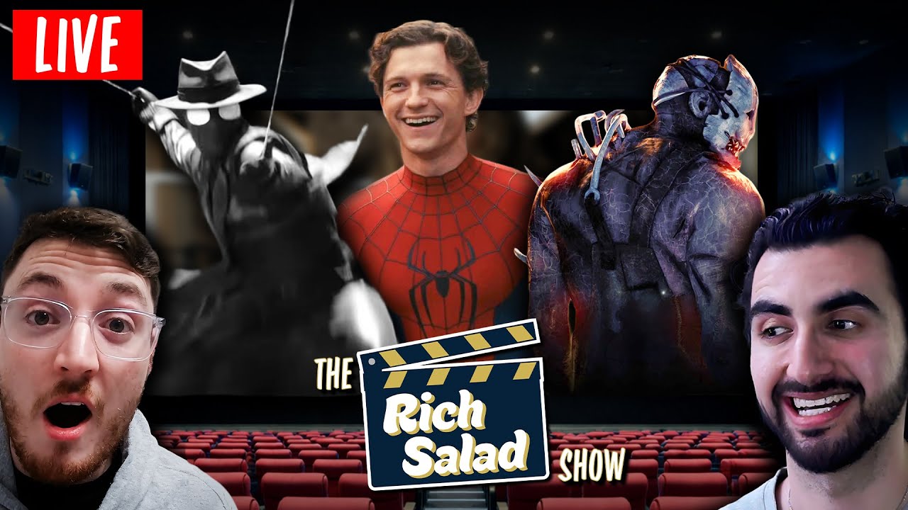 First Live! Spider Noir, Movie Trailers, and Dead by Daylight Film? | The Rich Salad Show Ep 17