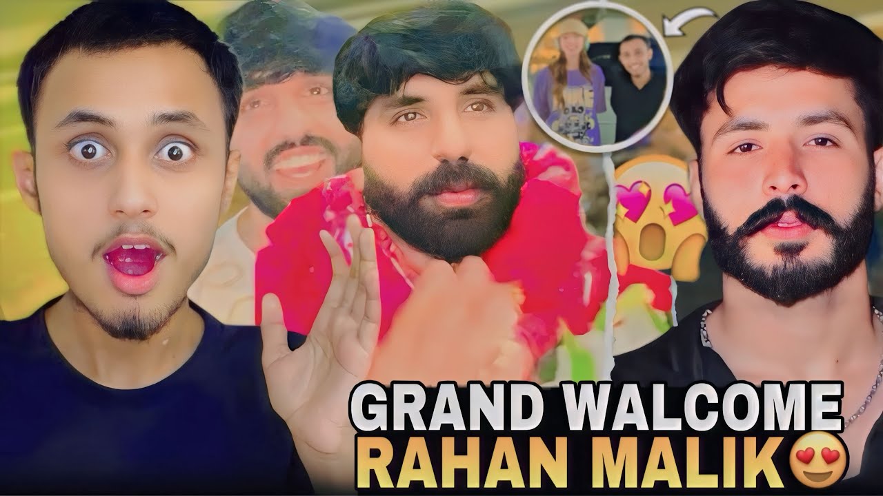 Full Grand Walcome Rahan Malik 😍| I have Met TikToker Jannat Mirza 😨