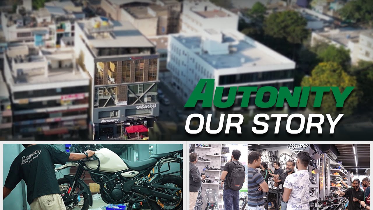 Autonity | Our Story | Motorcycle accessories and riding gear store | JC Road | Bangalore