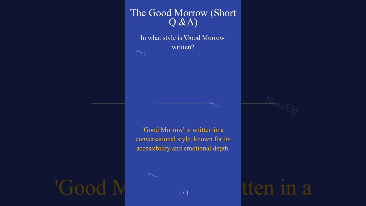 The Good Morrow by John Donne (Short Q &A)/part-3