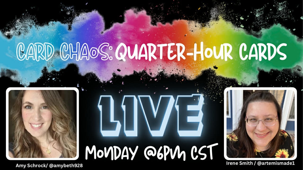Amy's Wares is Live on Card Chaos with Irene Jan 12, 2026 at 7pm EST