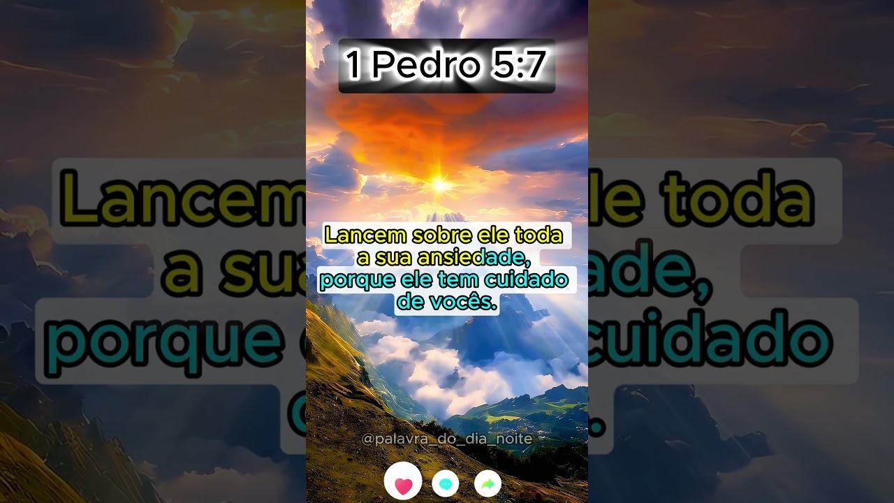 Versículo (1 Pedro 5:7)
