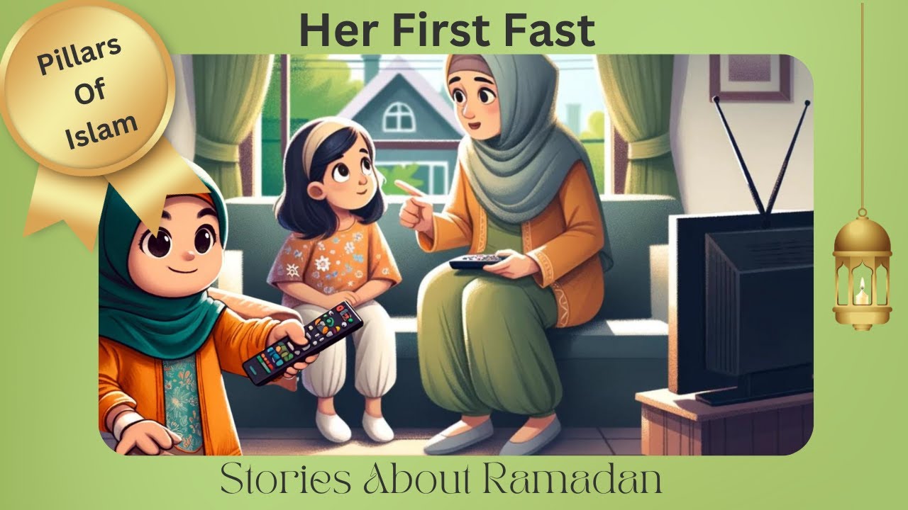Her First Fast | Kids Stories about Ramadan | Ramadan for kids videos | Pillars of Islam Series