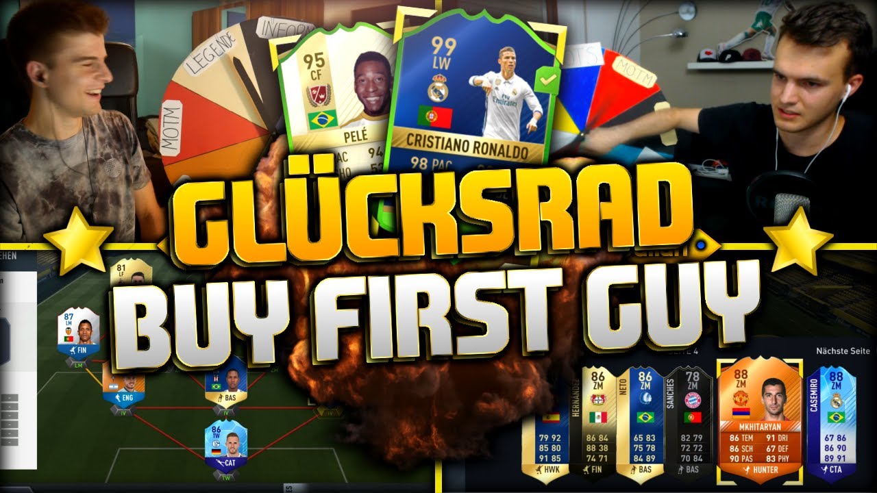 FIFA 17: GLÜCKSRAD BUY FIRST GUY! HEFTIGER DISCARD! 💥😱😭