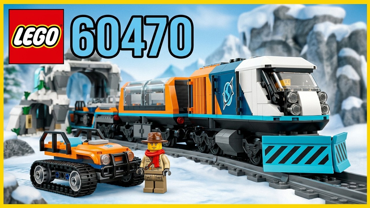 LEGO Trains. Вы хотели новые поезда? Или уже нет? 60470