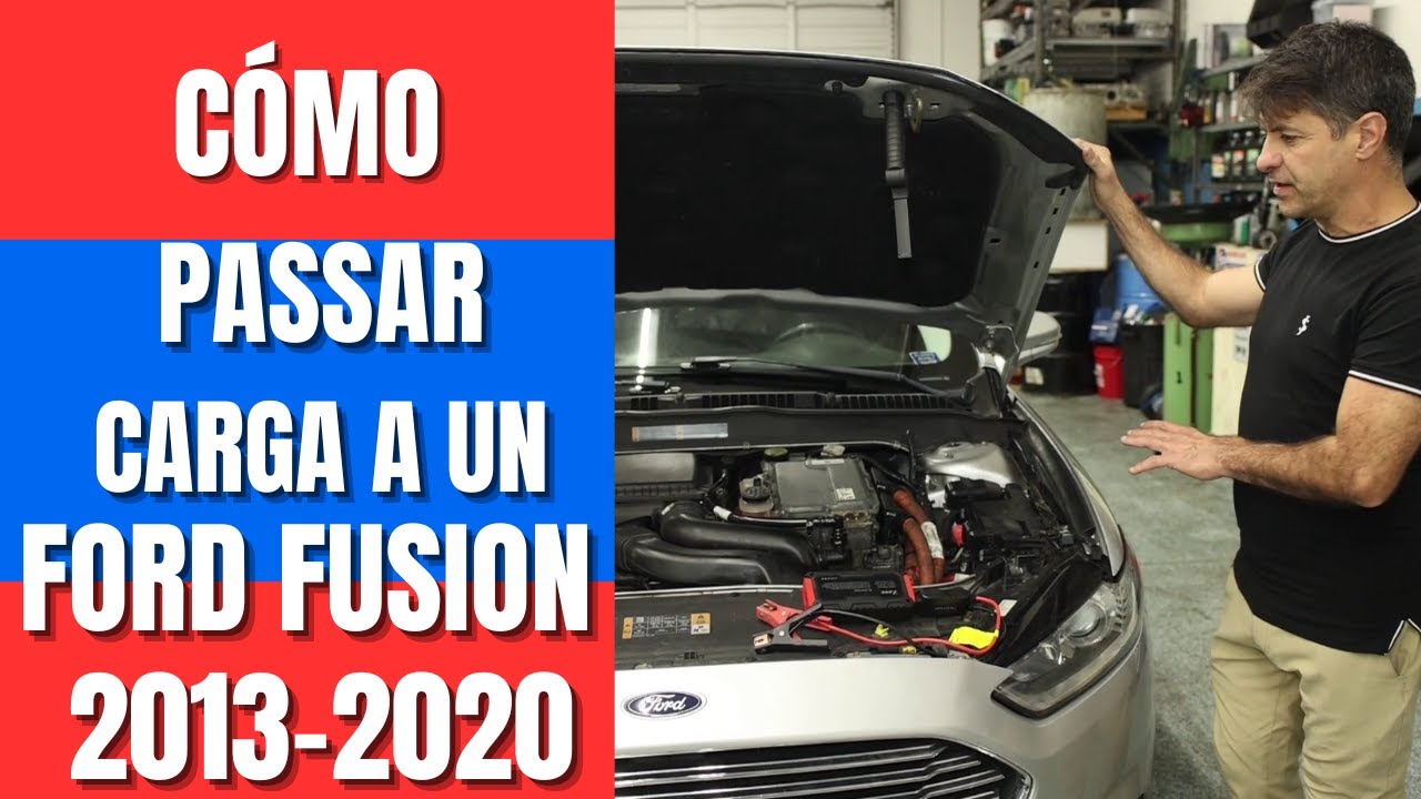 Como Passar Carga A Un Ford Fusion Hybrid 2013-2020