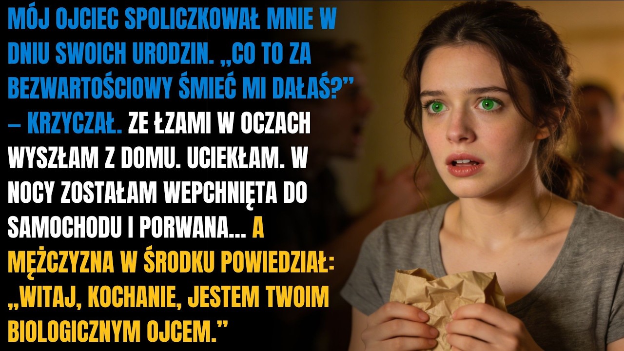 Mój ojciec spoliczkował mnie w swoje urodziny — dwa tygodnie później sędzia odebrał mu wszystko.