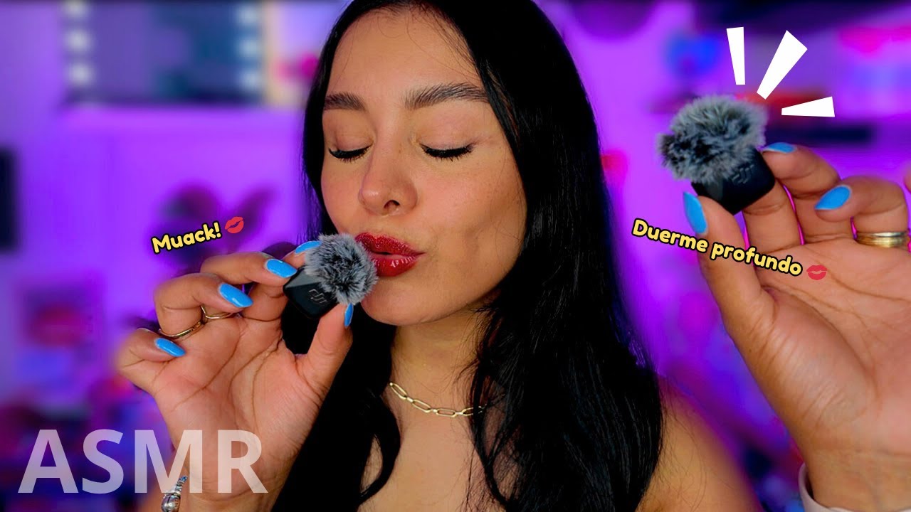 💋 Mouth sounds, Besitos 💋 Tocando tu cara y Susurros Intensos I ASMR para dormir 💤 I Ges ASMR