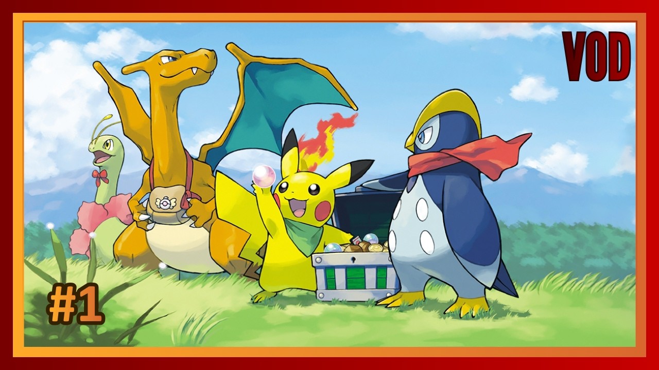 Pokémon Mystery Dungeon: Explorers of Sky  - VOD #1