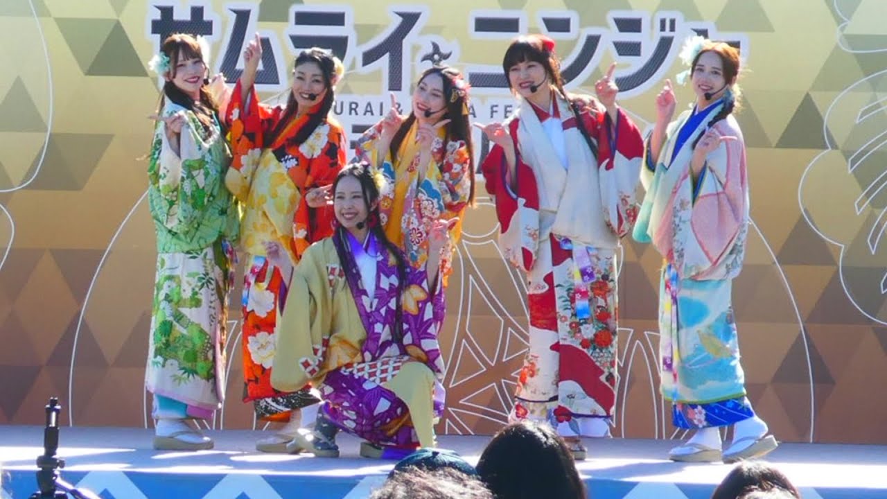 【PRINCESS SAMURAI of JAPAN あいち戦国姫隊の演武】サムライ・ニンジャフェスティバル 2024（Samurai & Ninja Festival 2024）2024.11.24