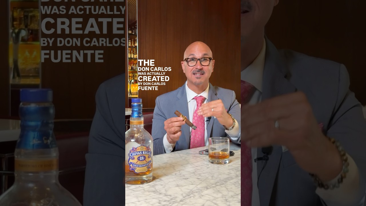 A LEGENDARY cigar and scotch pairing 🥃💨🔥