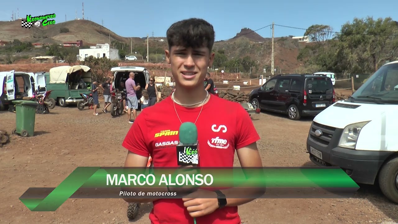 CURSO  DE MOTOCROSS EN TENERIFE 2024 KRONOMETRO CERO