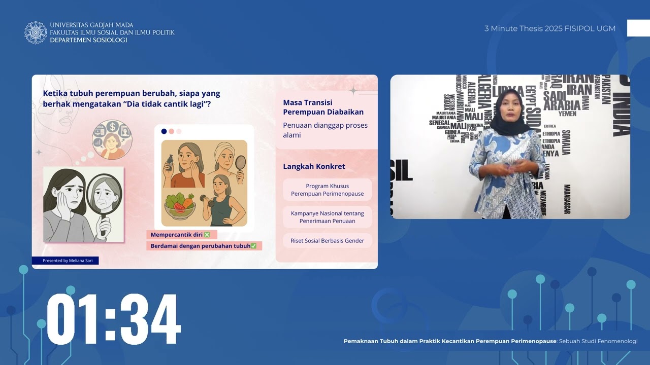 Kompetisi 3MT | Meliana Sari | Departemen Sosiologi