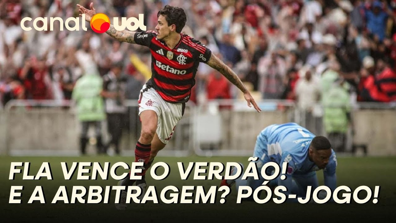 FLAMENGO X PALMEIRAS! PÓS-JOGO AO VIVO COM CASAGRANDE, TRAJANO, DANILO LAVIERI E FABIOLA ANDRADE!
